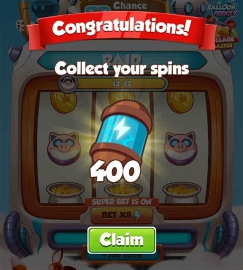 Free spin coin master link